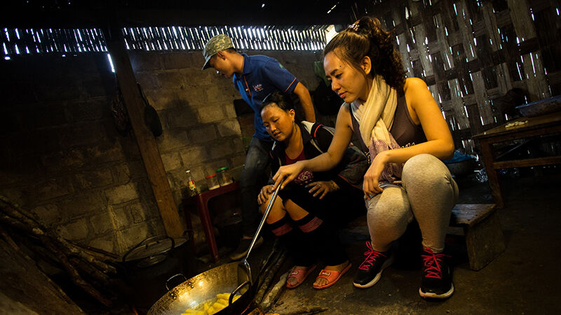 Master amok in Cambodian kitchens